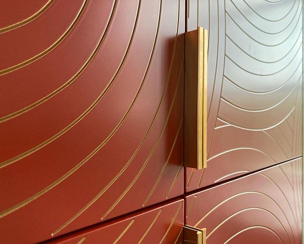 Комод с четыремя ящиками Line R22/red - Вид 5