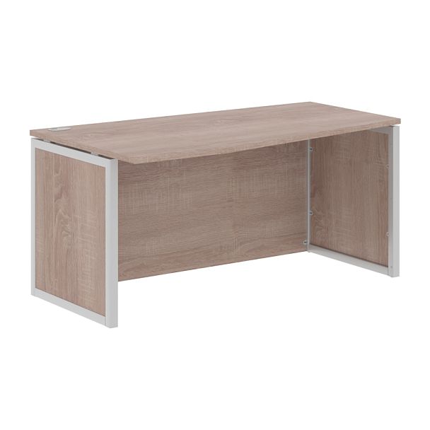 Стол эргономичный XQPCT 169H(L) Дуб Сонома/Алюминий 1600х900х750 XTEN-QP - Вид 1