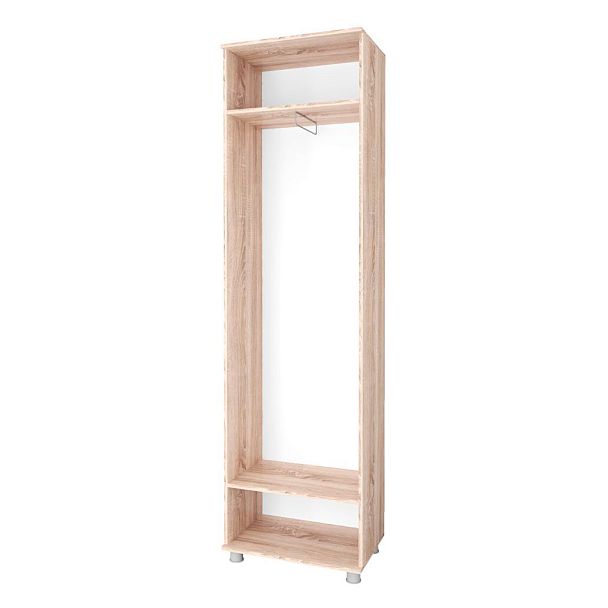 Прихожая "Микс Арт" шкаф платяной дуб сонома/дуб эндгрейн - Вид 2