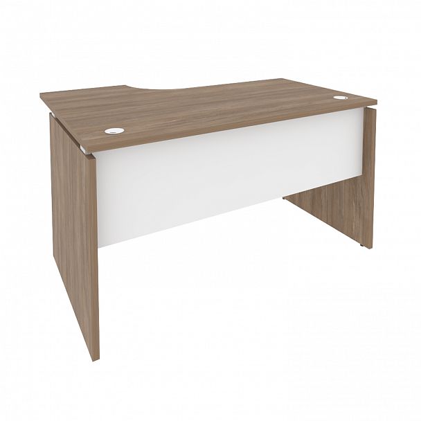 Стол эргономичный "Onix" O.SA-2 дуб аризона/белый - Вид 1