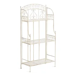 Этажерка Secret de Maison Шарлотта/Charlotte, металл, античный белый - Фото предпросмотра