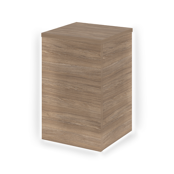 Onix Накладка угловая высокая внешняя с подсветкой левая O.R-NU.V.VNE.S (L) Дуб аризона 432*432*674 - Вид 1