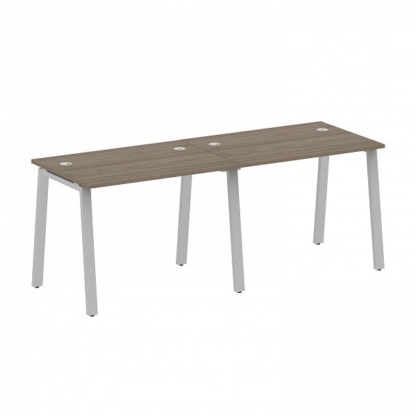 Рабочая станция "Metal System" БА.СМ-2.1 вяз/серый - Вид 1