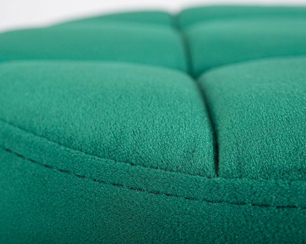 Табурет барный DOBRIN BRUNO BLACK (зеленый велюр (MJ9-88)) - Вид 2