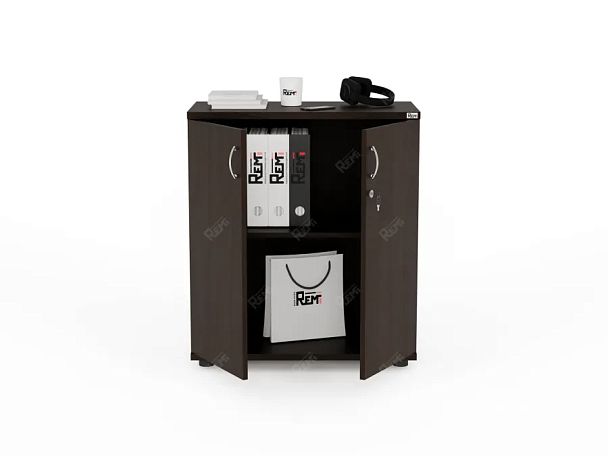 UNITY РШ3-12 ВЕНГЕ Закрытый шкаф Прямой 730x380x832 - Вид 1