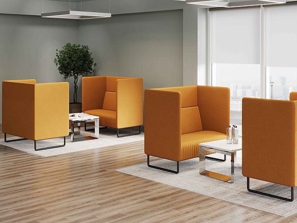 Bronks Диван трехместный BROS-3 Ness 012/Металл Черный 2100*760*1180 - Вид 4