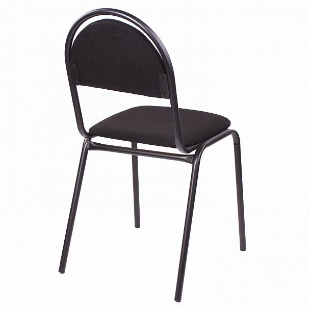 Стул для посетителей РС00М, черный каркас, ткань черная - Вид 9