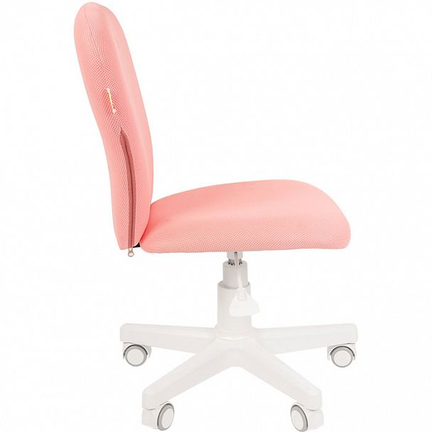 Кресло CHAIRMAN KIDS 105, пластик белый, ткань TW, розовый - Вид 3