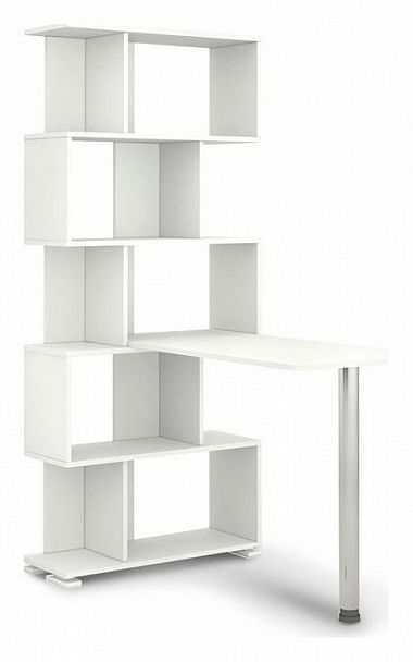 Стол компьютерный Домино нельсон СЛ-5СТ Белый - Вид 1