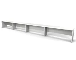 EUROPE/ЕВРОПА RE012-712х60 Односторонняя станция 7120x600x750 Белый - Фото предпросмотра