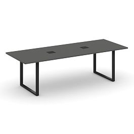 Style Project Direct Direct Стол переговорный SN-6O.SPRG-258 Антрацит/Металл Черный 2580*980*750 - Фото предпросмотра