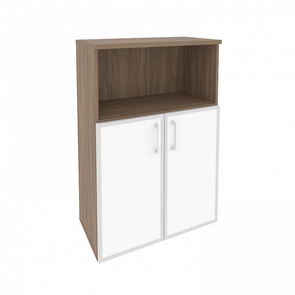 Шкаф "Onix" O.ST-2.2R white/black дуб аризона - Вид 2