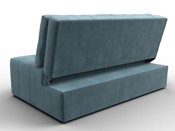 Диван прямой Лига-107 (140) Велюр бирюзовый - Вид 5