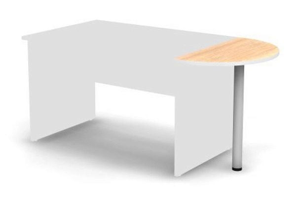 SMART/СМАРТ RS027-78Х43 Стол приставной без опор 780х430х737 Швейцарский вяз - Вид 1