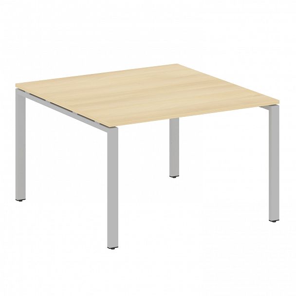Стол для переговоров "Metal System" БП.ПРГ-1.2 акация/серый - Вид 1