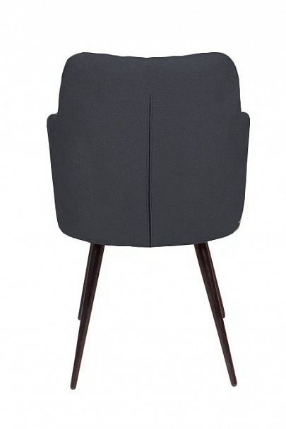 Стул поворотный на 360 градусов Hunt ромб, бархат 03 / чёрный конус - Вид 6