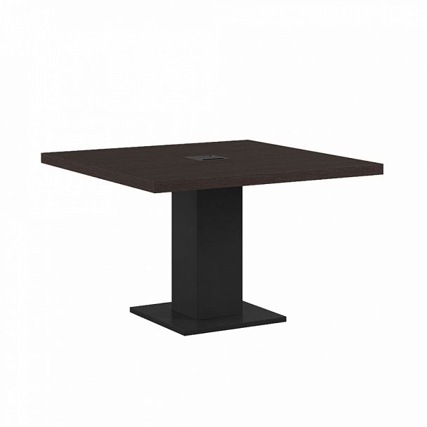 Стол для переговоров Liverpool 120x120x76 венге - Вид 1