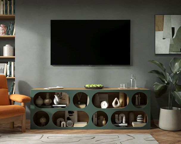 Стеллаж узкий ROSA арт. R15 - Вид 4