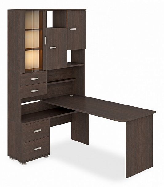 Стол компьютерный Домино СР-620-160 Венге левый - Вид 1