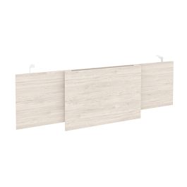 Onix Direct Царга стола руководителя O.M-CSR-4 Денвер светлый/Белый металл 1340*450*54 - Фото предпросмотра