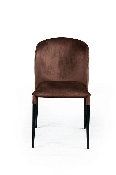 Стул Albert (Альберт), бархат коричневый 12 - Вид 2
