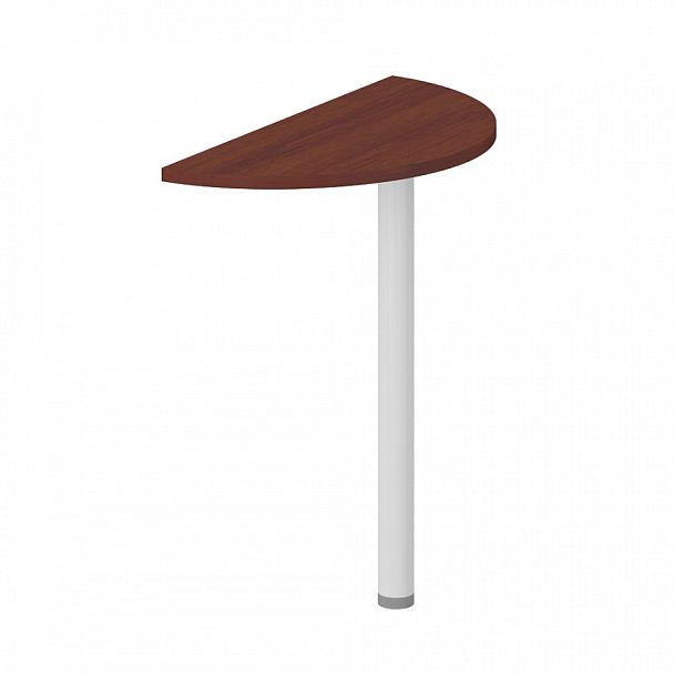 Брифинг приставка, столешница 18 мм "Логистика"  ПК-ЛОГ-ПР30Х60-В1-34 миланский орех темный - Вид 1