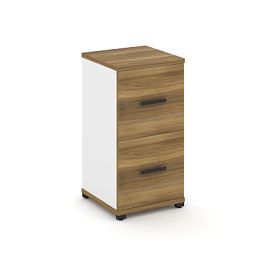 Concept Шкаф 1 узкая секция, 2 ниши CN.STU-212 B Сандал Янтарный/Белый Бриллиант/Металл Черный 420*420*818 - Фото предпросмотра