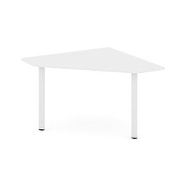 Стайл Проджект Угловой элемент перег. стола SN-6.UPRG-031 Белый/Металл Белый 1180*1180*750 - Фото предпросмотра