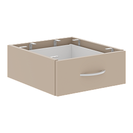 Тумба подвесная одно ящичная СРС-1V.1 Мокачино 407х448х163 IMAGO PLUS - Фото предпросмотра