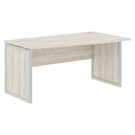 Стол эргономичный XQPCT 169(R) Сосна Эдмонт/Алюминий 1600х900х750 XTEN-QP - Фото предпросмотра