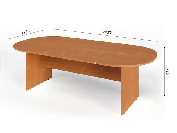 ЛАЙТ / LIGHT RLG010-24x12 Конференц-стол 240x120x75 Вишня - Вид 5