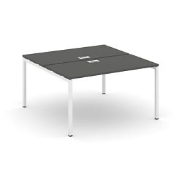 Стайл Проджект Рабочая станция 2-х сторон. SN-4P.DRS-002 Антрацит/Металл Белый 1180*1232*750 - Фото предпросмотра