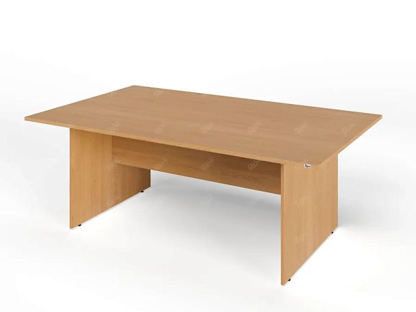 ЛАЙТ / LIGHT RLG009-20x12 Конференц-стол 200x120x75 Бук - Вид 1