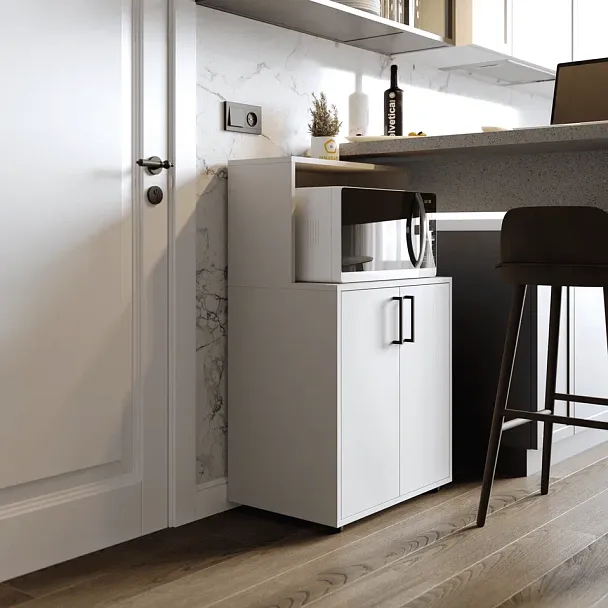 Комод универсальный Браво 1, белый - Вид 4