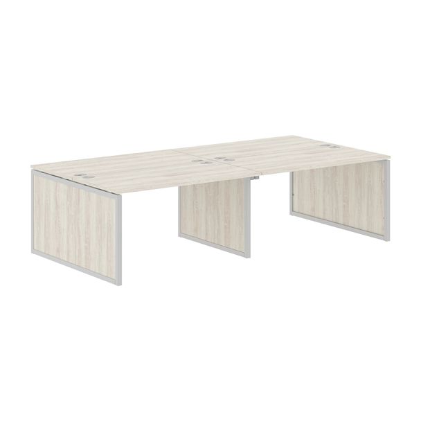 Стол 4-х местный XQPWST 2814 Сосна Эдмонт/Алюминий 2800х1406х750 XTEN-QP - Вид 1