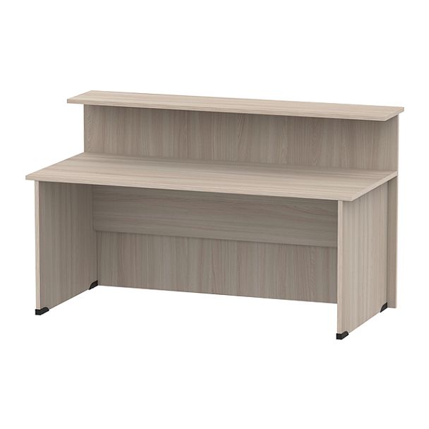 Стойка ресепшн прямая СР-180/80 ясень шимо светлый - Вид 2