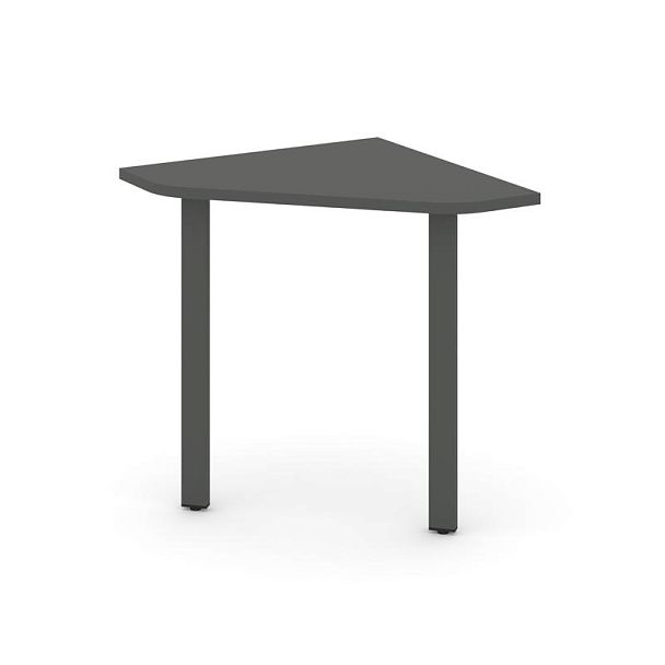 Стайл Проджект Угловой элемент стола SN-6.USP-021 Антрацит/Металл Антрацит 800*800*750 - Вид 1