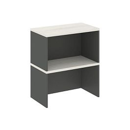 Стайл Проджект Надставка на тумбу 2 яр. SN.NT-004 Антрацит/Дуб Наварра 600*400*800 - Фото предпросмотра