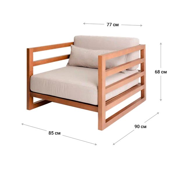 Ковентри кресло, лофт - Вид 8