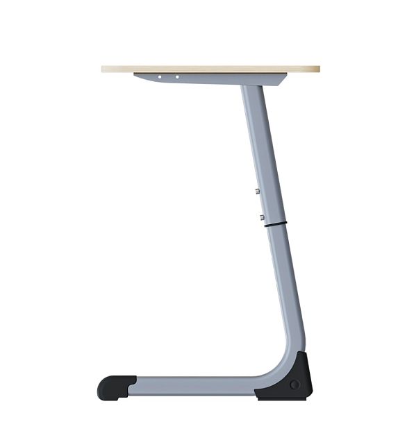 Парта Smart на плоскоовале 1М (столеш.ЛДСП ЗУ, экран ЛДСП), гр.3-5 - Вид 6