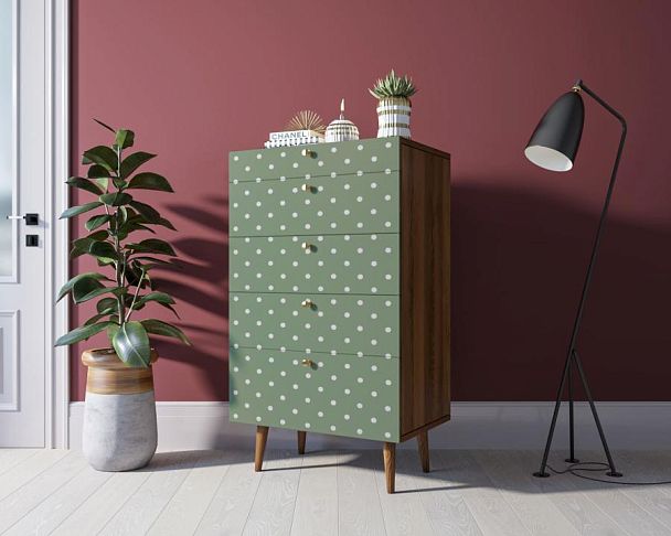 Комод высокий Berber принт 12 арт BB10/Print_12 - Вид 3