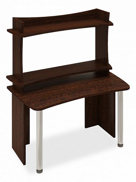 Стол офисный Домино Lite СКЛ-Софт140+НКИЛ140 Венге - Вид 1