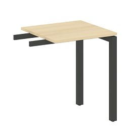 Metal System Quattro Приставной элемент на П-образном м/к 50БП.ПР-1 Акация/Антрацит металл 600*600*750 - Фото предпросмотра