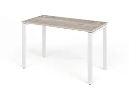 TANDEM RTD060-MK-120-MA Стол прямой на металлокаркасе ун-й 1200х600х750 Дуб Маувелла/Белый - Фото предпросмотра