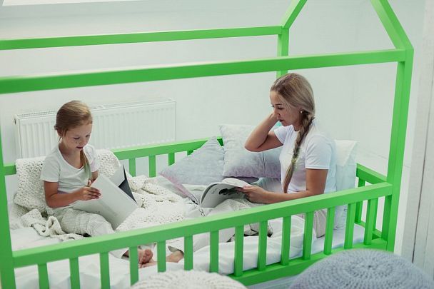 Кровать Дрима МБ, зеленый - Вид 9