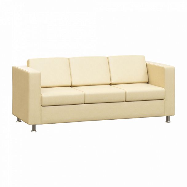 Диван трехместный BORN "BR-03" бежевый - Вид 1