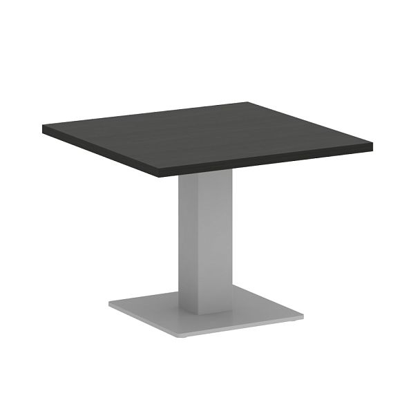 Home Office Стол журнальный квадратный VR.SP-5-60.2G Суар тёмный/Серый металл 600*600*450 - Вид 1