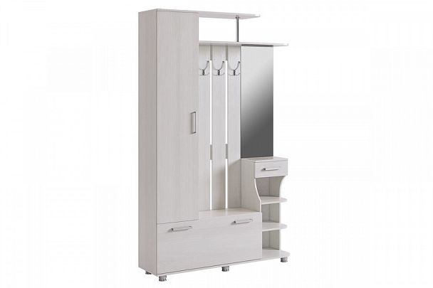 Прихожая Барселона-1 PR-0016.1747 белый рамух - Вид 1