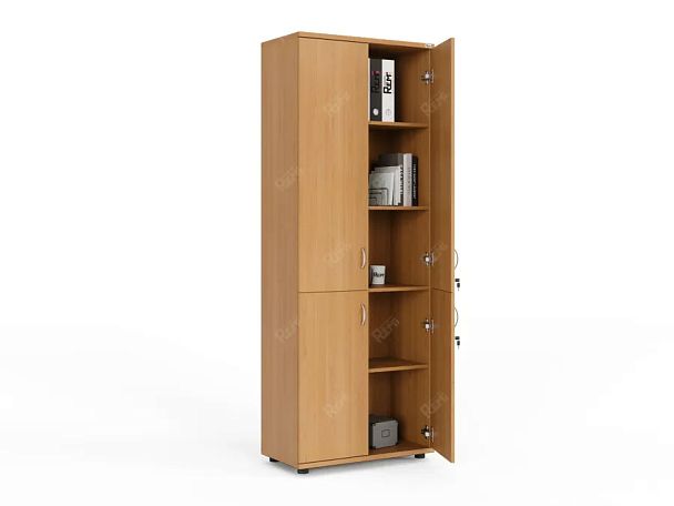 ЛАЙТ / LIGHT RLG040-70x35 Шкаф 4 двери 70x35x183 Бук - Вид 3