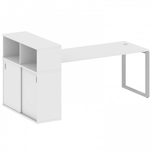 Рабочая станция "Metal System" БО.РС-СШК-3.5 белый/серый - Вид 1